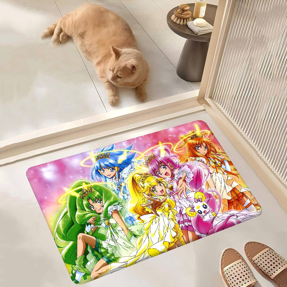 Healin Good Pretty Cure Ковер для прихожей Моющийся Нескользящий Коврик для зоны дивана и кресел в гостиной Кухонный коврик Придверный коврик Ковер