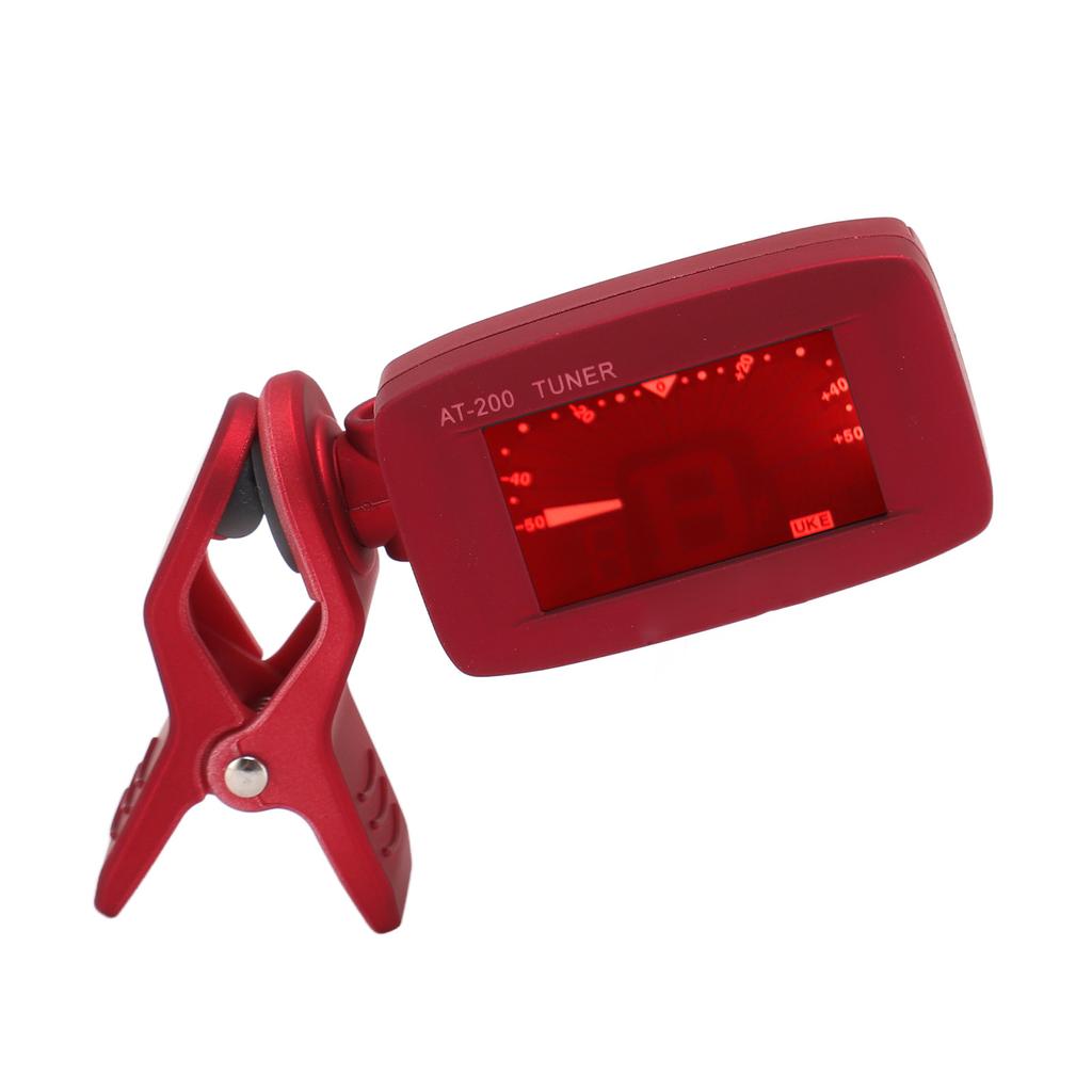 Clip On Tuner A0 To C8 Professional LCD Digital Display Acoustics Calibration Tuner for Guitar Bass