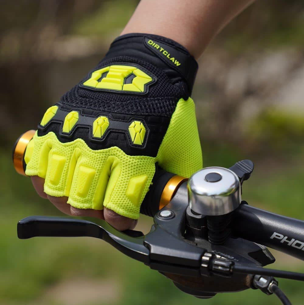 Перчатки Cybertron DIRTCLAW Cycling Bicycle Finger Half Road Shock Gloves, Перчатки, Летние, Clipping, Finger, Bike, Outdoor, Дышащие, Поглощение, Мужские,