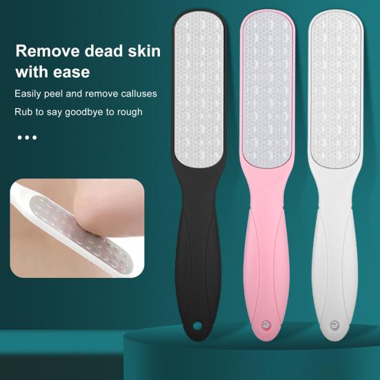 Мозоли Пятки Шлифовальная машина для ног Двойной эффект Нержавеющая сталь Дизайн Мозоли Бритва Тонкий каблук