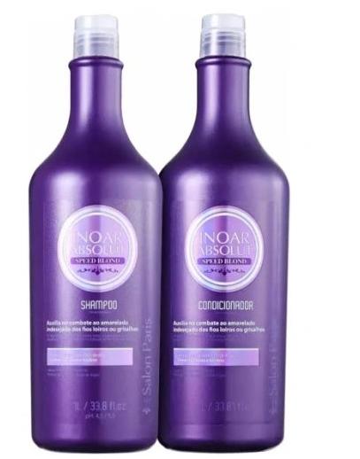 Inoar Duo Speed Blond Shampoo 1000 + Conditioner 1000