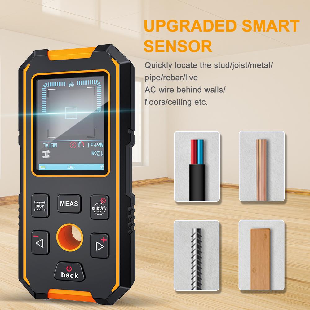 Металлодетектор NOYAFA NF-513S Поиск проводов Трассоискатель подземных кабелей для обнаружения AC Металла Дерева в стенах - Инструмент для поиска кабелей