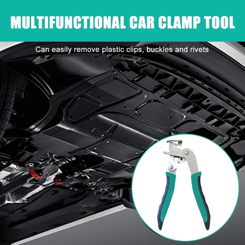 1/2/3 шт. Автомобильные щипцы и инструмент для снятия зажимов из нержавеющей стали с пружинным механизмом для снятия внутренних креплений