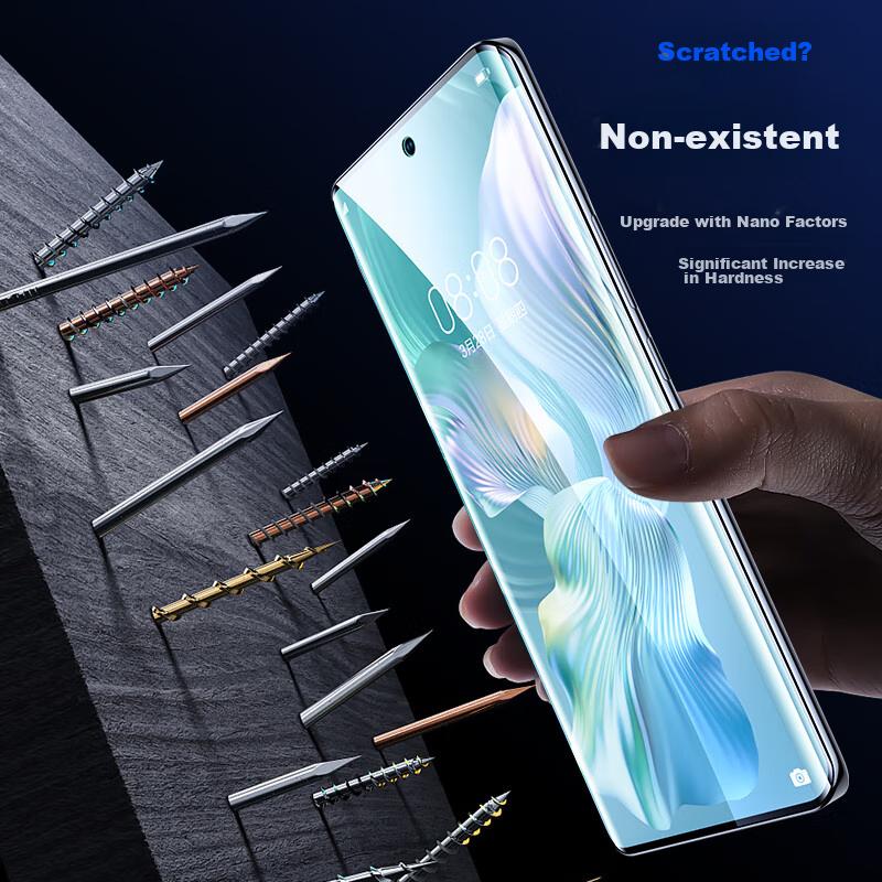Full Screen Nano 2 Pieces Hydrogel Soft Film for OPPO Reno11, with Reno10/Zhenmei11pro/+/10pro+, Non-Tempered High-Definition Screen Protector JM730