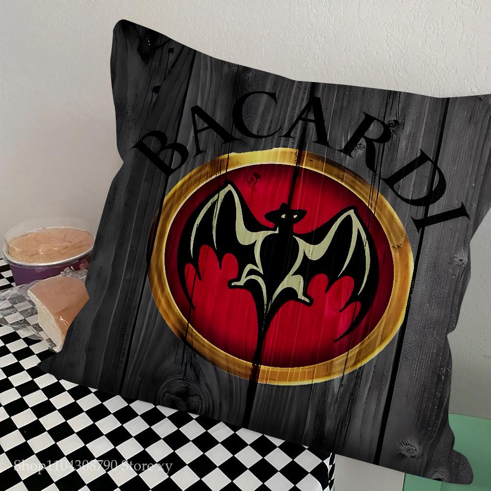 Ликер B-Bacardi-I Наволочка Квадратная Подушка Спальня Диван Досуг Подушка для Комфорта Автомобиль Гостиная Домашний Декор