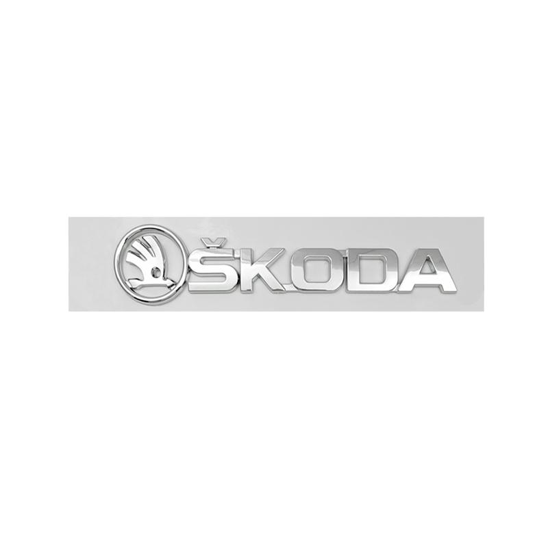 3D Letter Sticker Car Exterior Rear Trunk Emblem for Skoda Superb Fabia Kamiq Kodiaq Karoq Octavia Citigo Yeti Rapid Accessories hkjn65
