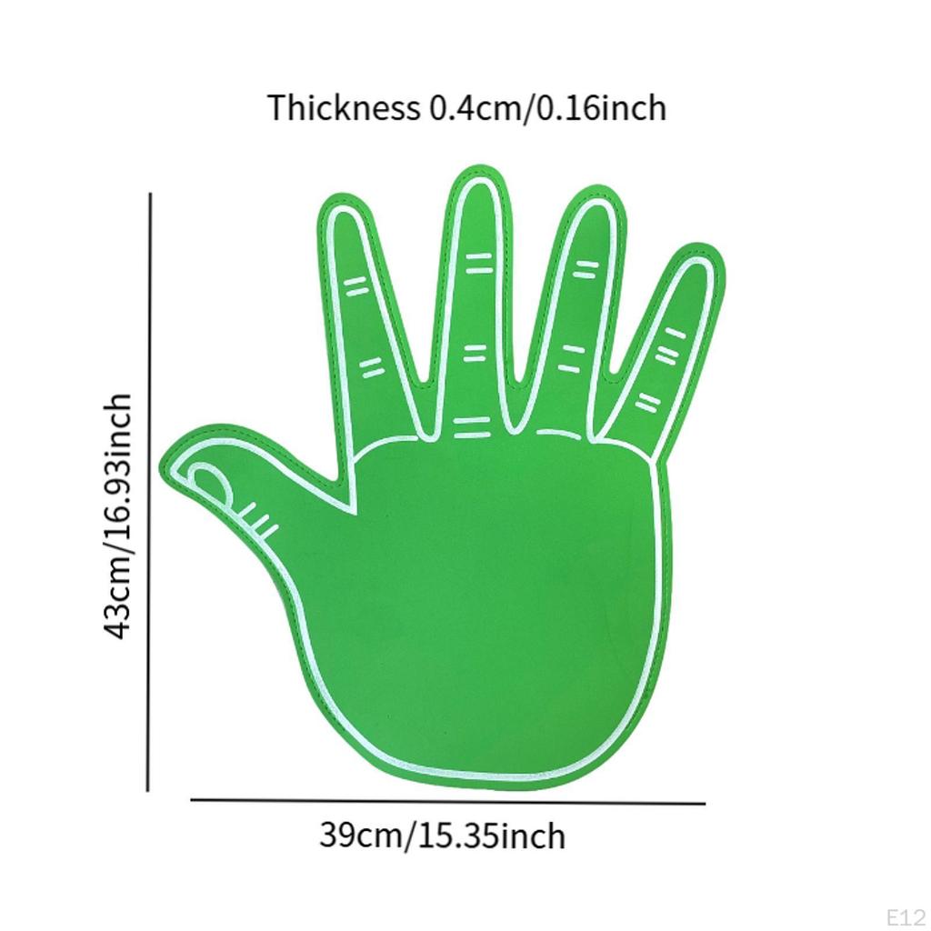 Перчатки для черлидинга из вспененного ЭВА для игр и мероприятий на свежем воздухе