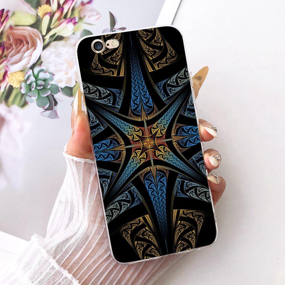 Transparent Casing For iPhone 6s Phone Case For iPhone 6 Cover Luxury Fashion Butterfly Funny Cute Painted