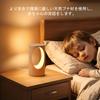 LED Wooden Desk Lamp, Bedroom Bedside Night Light, Dimmable LED Lighting, Creative Home Decor Table Lamp, Unique Housewarming Gift