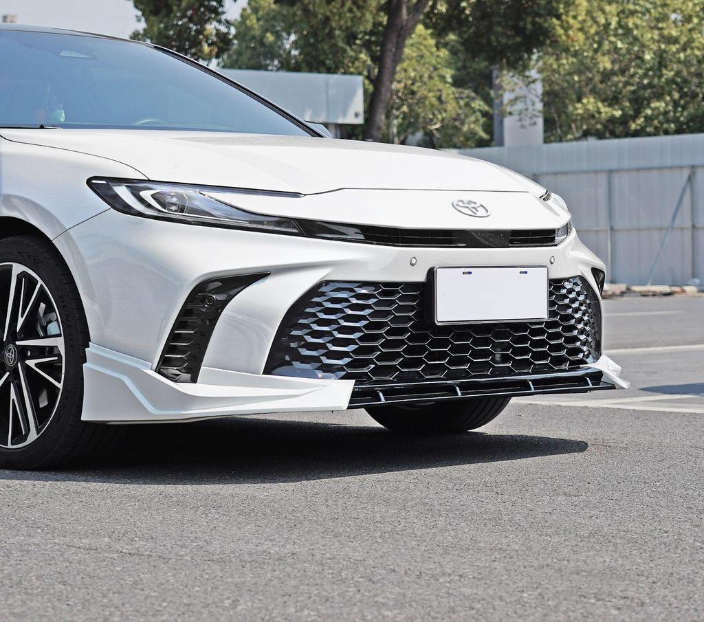 Подходит для Camry DC Model '24-'25: Комплект накладок на передний бампер, Пороги, Задний спойлер, Верхний спойлер, Защитные накладки на задний бампер.