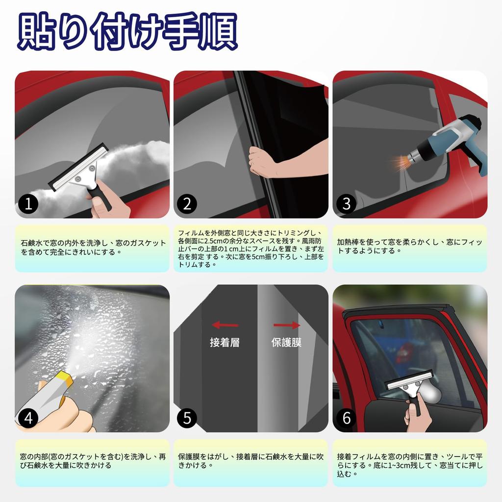 VEPAGOO Car Window Light UV Privacy Sun Vehicle Inspection Interior Sold by the Privacy Film, 5% Transmittance, Protection, Heat-Insulating, Blackout,