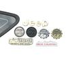 Эмблемы автомобилей Jeep: Металлические передние и задние наклейки для Wrangler, Grand Cherokee, Compass, Renegade