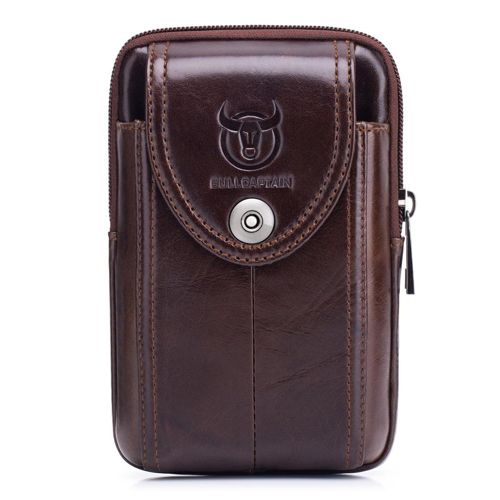 Мужская кожаная поясная сумка, поясная сумка, поясная сумка, чехол для телефона с петлей для ремня