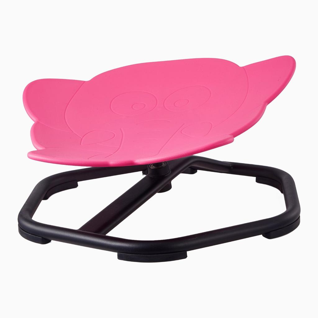 Kids Swivel Chair, 220 lbs Capacity, Elephant Shape Sensory Spinning Chair, Autistic Kids Sensory Toy Seat with Non-Slip Metal Base, Toddler Sit &