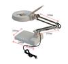 INTBUYING Magnifying Adjustable Eligible for Issuing Invoices Glass, Tabletop, Stand, Light, Angle, (20x)
