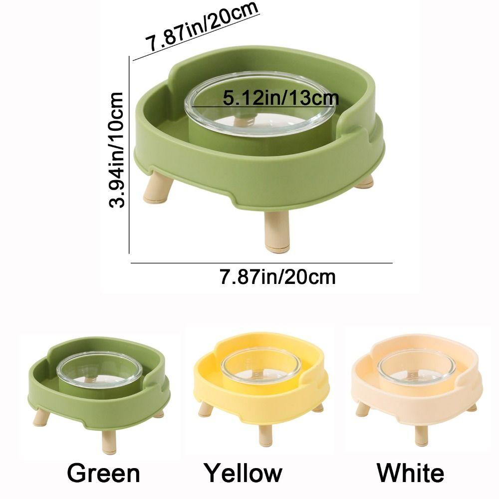 Drinking Water Pet Dog Cat Bowl Protect Cervical Vertebra Cat Food Bowl  for Dogs