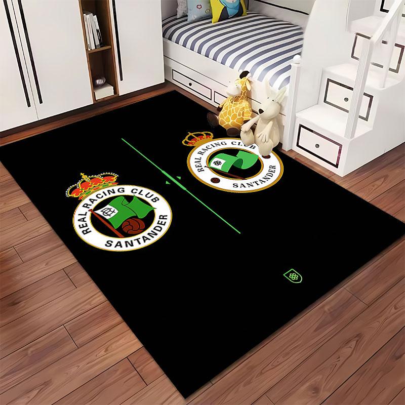Real Racing Club Logo Carpet suitable as a non-slip mat for the living room or bedroom sofa