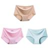 3 PCS/Set Seamless Women's Panties Sports Breathable Underwear Girls Comfort Briefs Skin-Friendly Lingerie Female Underpants