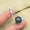 Labradorite Gemstone 925 Sterling Silver Jewelry Handmade Gorgeous Silver Pendant Gift For Mother