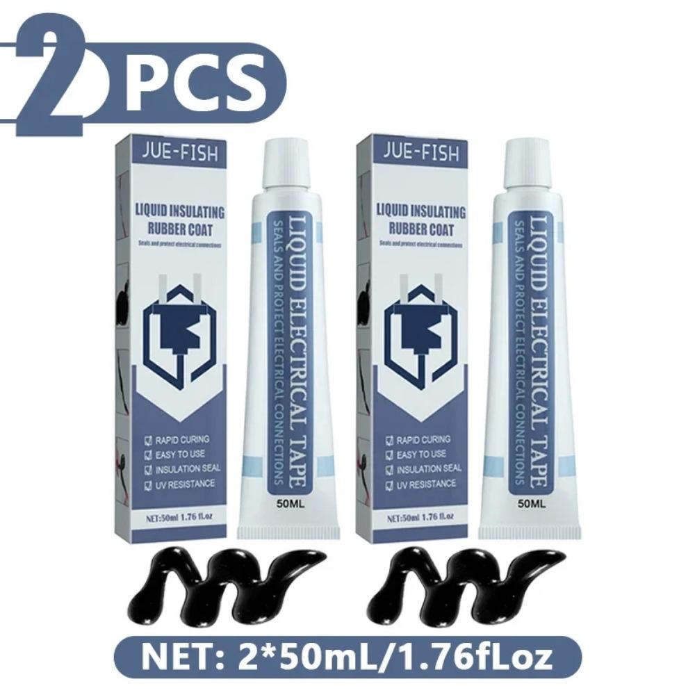30/50 мл жидкая изоляционная лента водонепроницаемая жидкая резиновая фиксация высокотемпературная изоляционная лента для проводов электрический клей