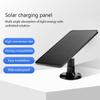 2in1 Micro USB+Type-C 4W Solar Panel for Outdoor HD Small Home Security Camera Battery Wall Mount Smartphone with 3M Power Cable