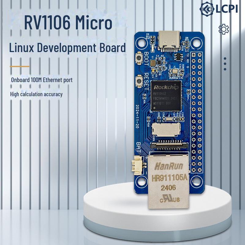 Плата разработки искусственного интеллекта LCPI Rockchip RV1106 с RISC-V, 256 МБ флэш-памяти