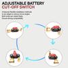 Two-Way Connector Anti-Disconnect Leakage Circuit Breaker Rotatable Disconnect Switch Universal Copper Battery Disconnect Switch