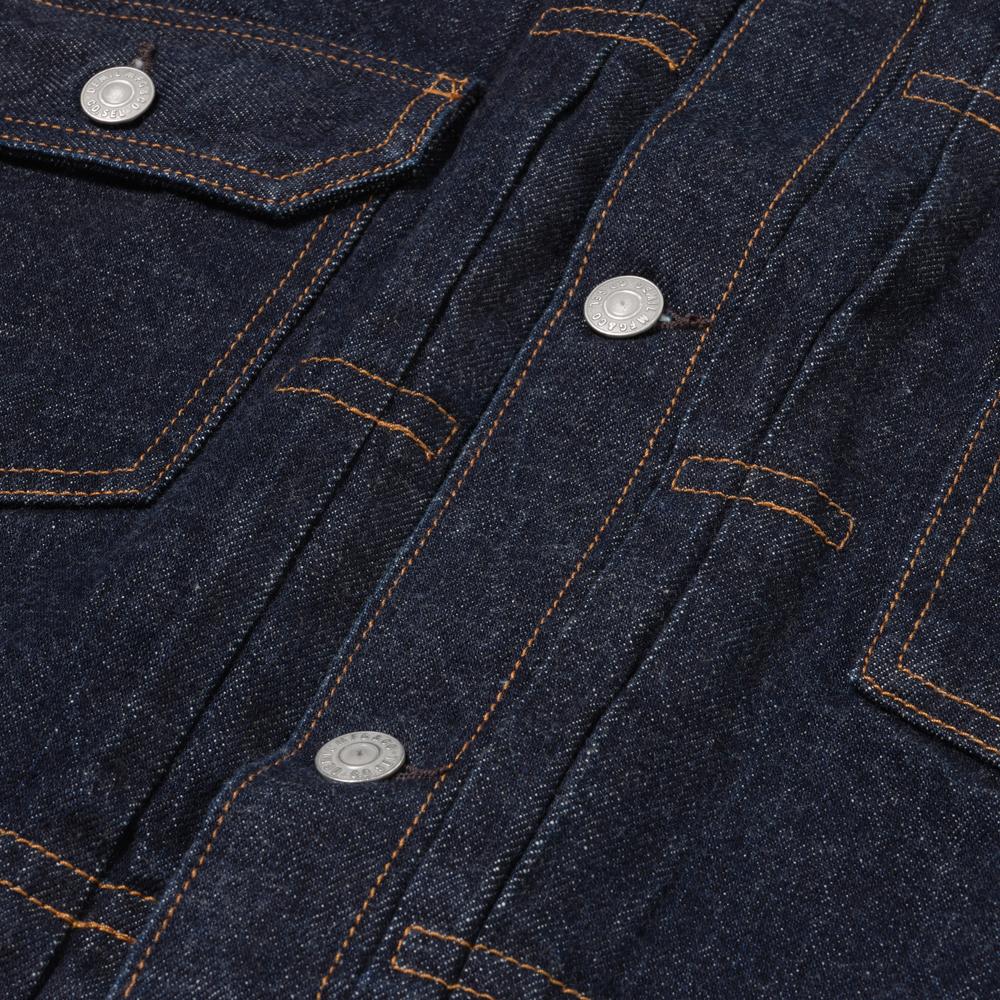 Demil Lot.062 Pioneer Jacket Indigo One-Wash Selvedge