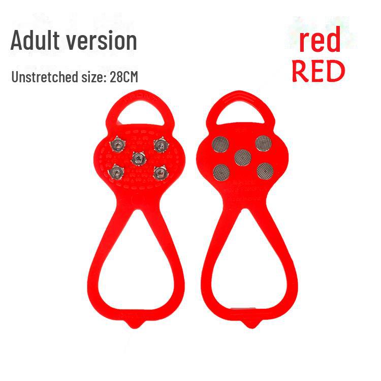 10-зубчатые противоскользящие кошки из нержавеющей стали для снега и льда - шипы для альпинистской обуви на открытом воздухе