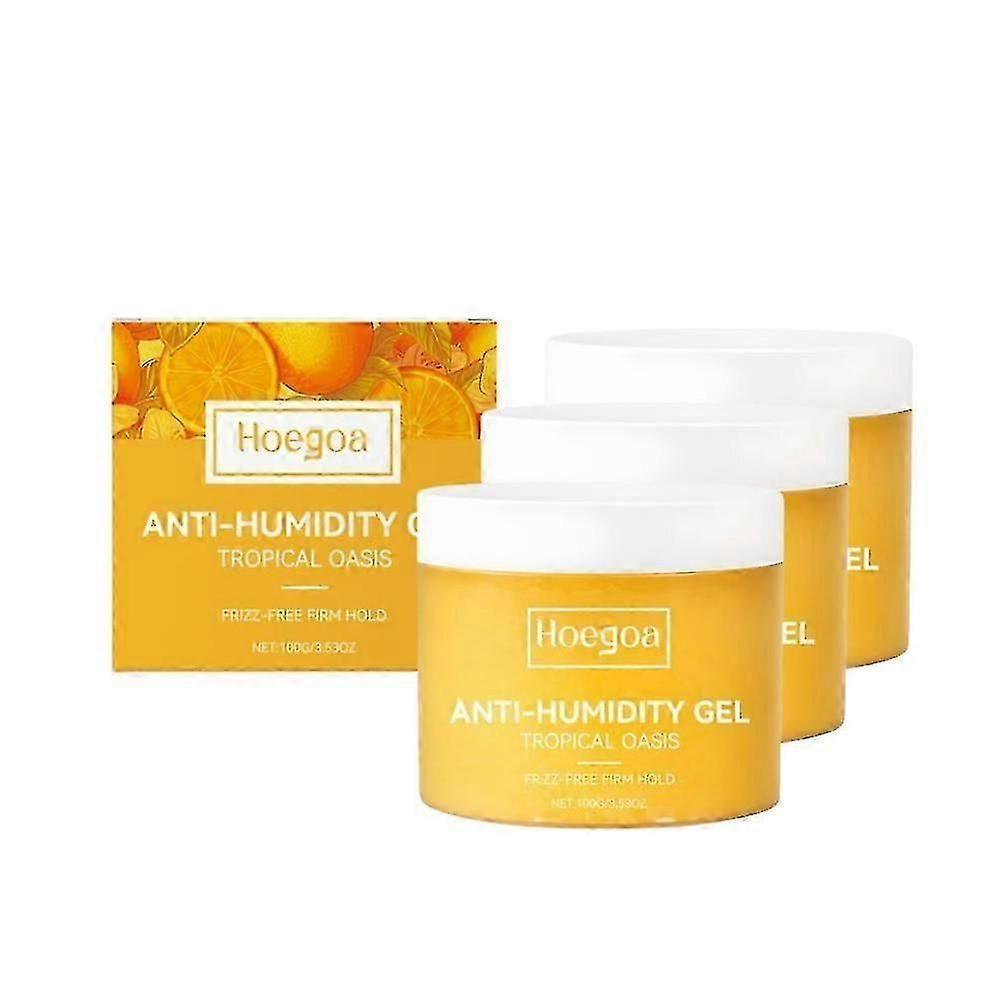 1-3x Tropical Oasis Anti-humidity Gel - Frizz-free Firm Hold