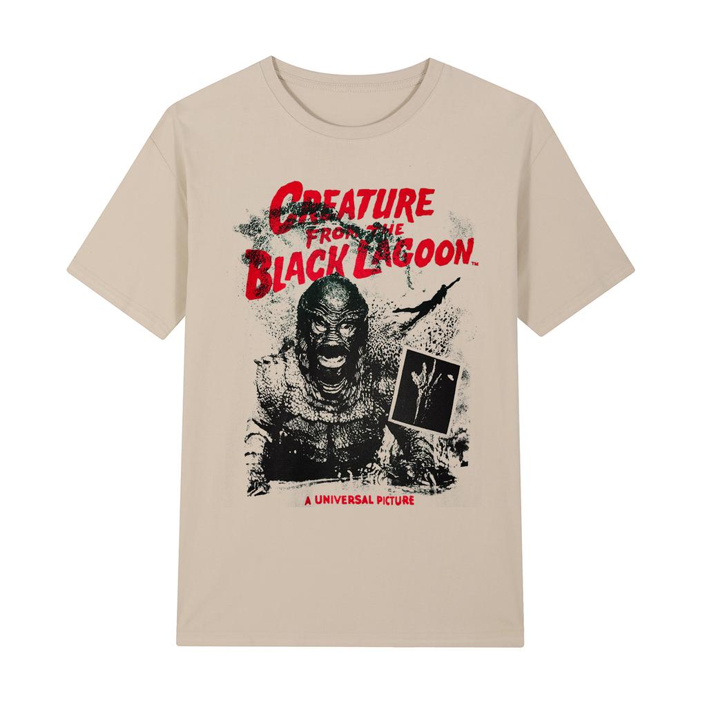 Creature from the Black Lagoon Vintage T-shirt Street Wear Comfortable Casual Cotton Men T Shirt New Tee Tshirt Womens Tops