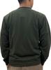 Logo Spark Men's Fleece Sweatshirt, Size L, Dark Green