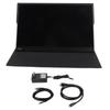 15.6 Inch Portable Monitor USB C Mini HD Multimedia Interface 1080P Travel Monitor with Dual Speaker