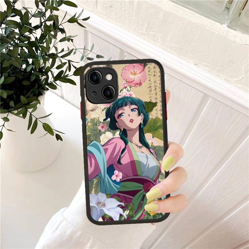 Anime A-Apothecary Diaries Phone Case For IPhone 16e 16 15 14 13 12 11 Pro Max X XS Max Plus Matte Clear
