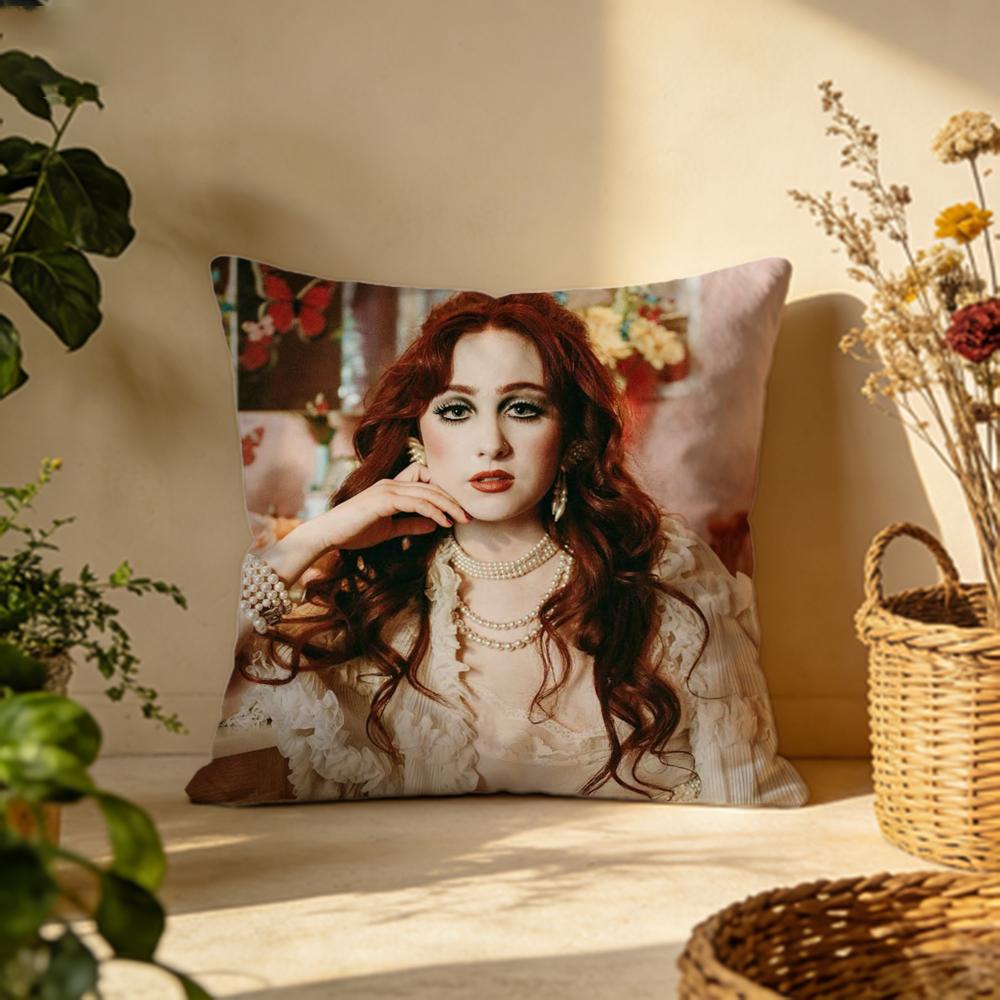 Trendy CChappell Roaned Cushion Cover Versatile DoubleSided Pillow Case Fit for Sofa Bed Car Daily Decor