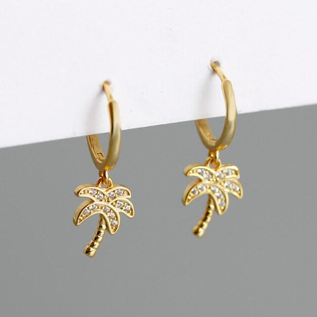 100% 925 пробы серебро маленькие круглые золотые молнии циркониевые серьги-кольца клипсы для женщин Pendientes геометрические