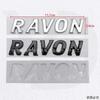 Applicable to Chevrolet RAVON vehicle decals English car emblem body side wing modification sticker rear cargo compartment decoration sign sticker.