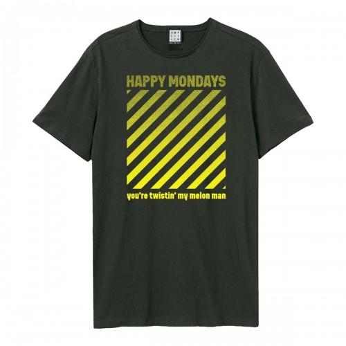 Amplified Unisex Adult You´re Twistin´ My Melon Man Happy Mondays T-Shirt
