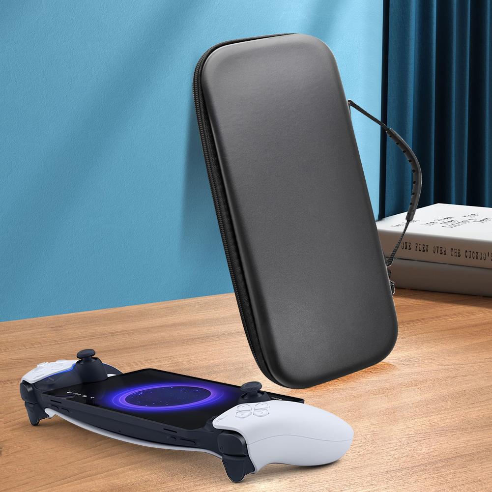 Hard EVA Carrying Case Storage Bag Shockproof Protective Travel Box with Mesh Pocket For PS5 PlayStation Portal Remote Player