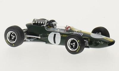 Brumm Lotus 33 1965 Победитель Гран-при Германии Формулы-1 Фигурка пилота Кларка в комплекте 1/43 #1 J. [Смола]