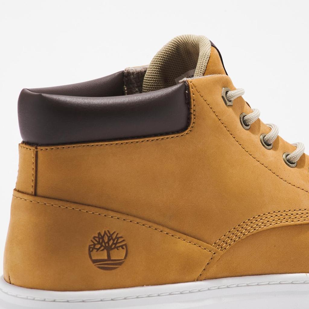 Timberland Maple Grove Leather Mid Wheat Size Men's Lace-Up Sneakers, Nubuck, 9.0 / 27.0cm (TB0A5PRV2311)