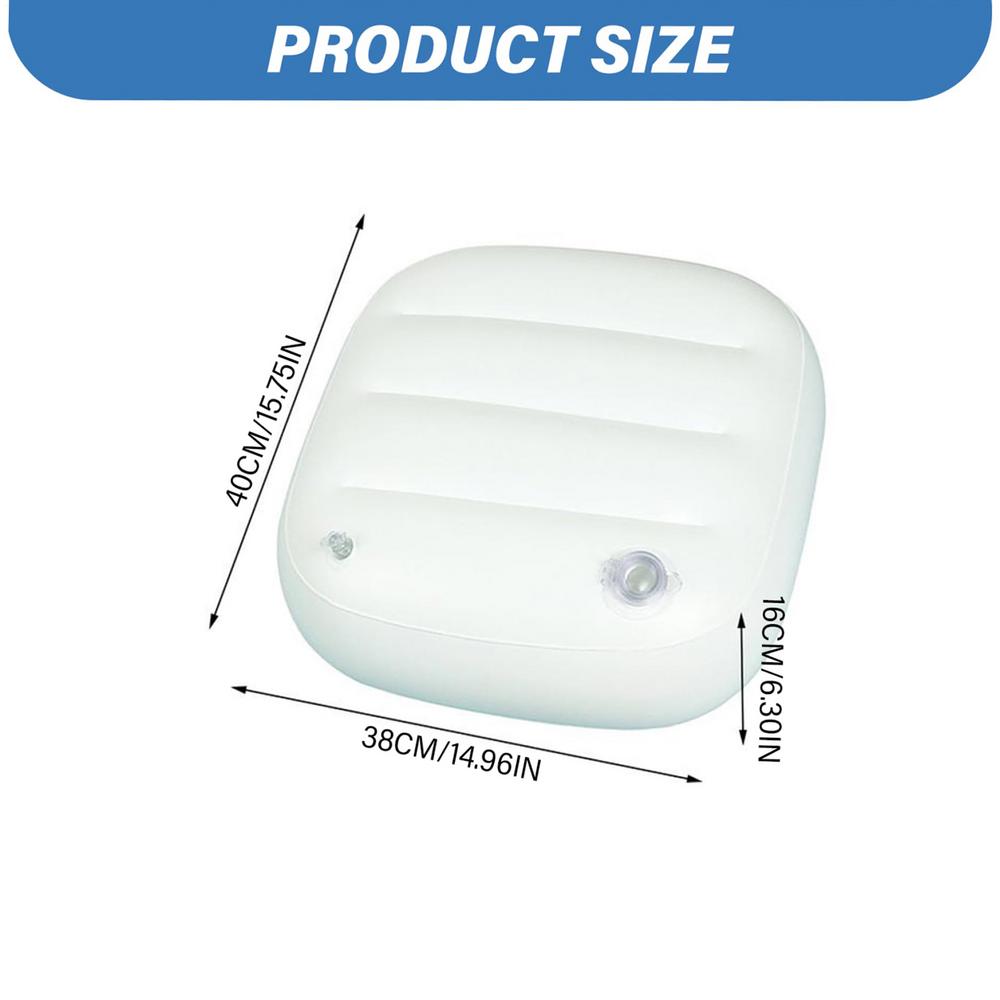 Портативное сиденье-бустер для гидромассажной ванны, подушка-бустер для сидения для ванны, для помещений и улицы, сиденье-подушка для гидромассажной ванны, надувное сиденье для гидромассажной ванны