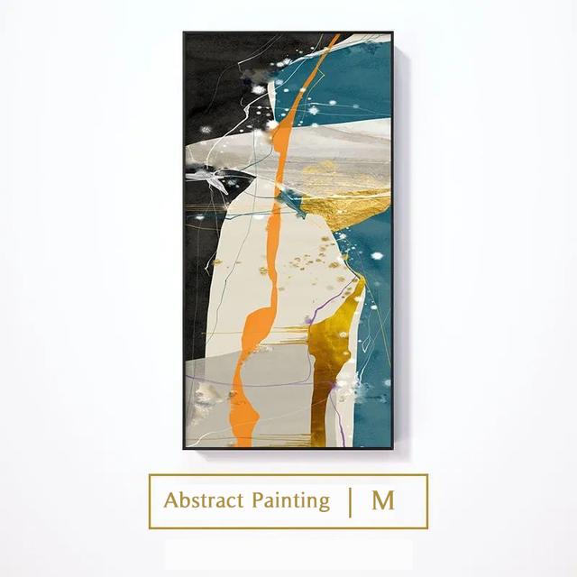Современная абстрактная картина маслом, печать на холсте, скандинавский постер, настенные художественные фотографии для декора комнаты, эстетический домашний декор, роскошные Cuadros