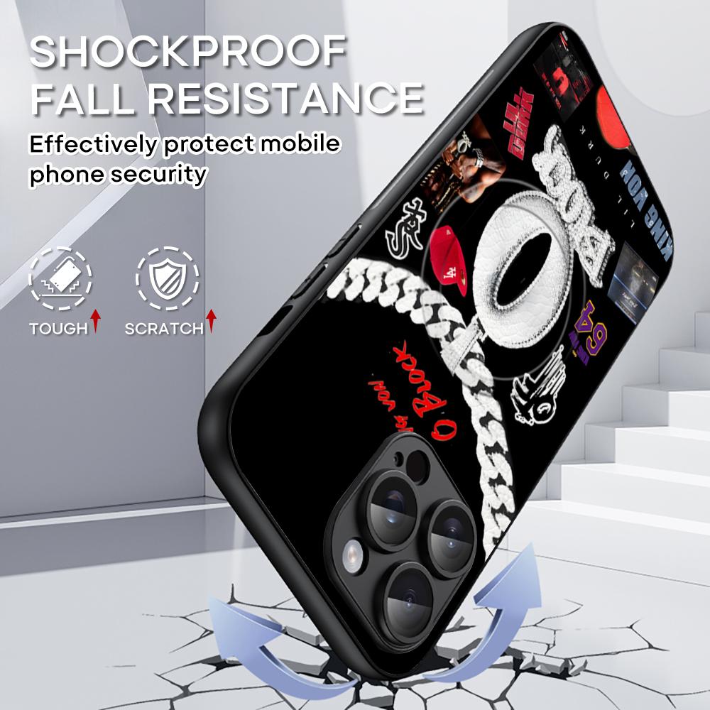 Чехол для телефона Singer King V-vons Hot Cool для iPhone 17 16 15 14 13 12 11 Plus Pro Max Высококачественная Роскошная Овечья Кожа Magsafe