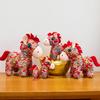 Кукла Лошадь Удачи в Год Лошади Национальный Стиль Благоприятные Благословения Фигурка Лошади Китайский Зодиак Плюшевая Игрушка Лошадь
