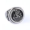 New S925 Silver Ring, Viking Series Nautical Seal Style, Viking Totem, Ring Fashion Accessories