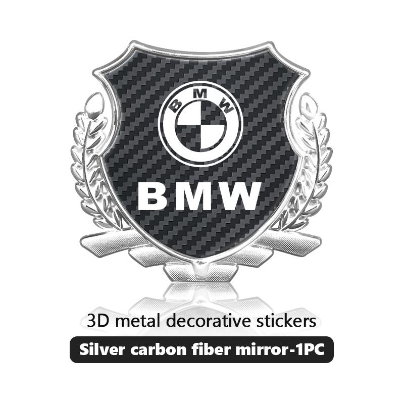gnhct10 Car Body 3D Stickers Wheat Ears Styling Emblem Decals Decoration For BMW M 1 3 4 5 6 7 Series M3 M6 F01 F02E34 E36 E70 F10 X6 X1