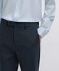MUSINSA STANDARD Semi-Wide Hidden Banding Slacks [Iron Gray]