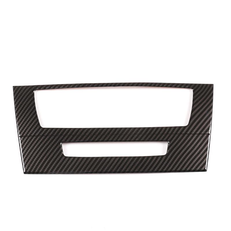 For BMW 3 Series E90 2005-2012 ABS Car Center Console Air Conditioning Volume Knob Decorative Frame Sticker Car Accessories