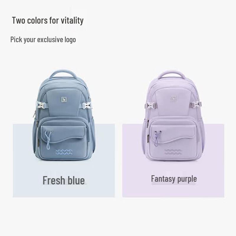 OIWAS Casual Student Backpack with Laptop Compartment
